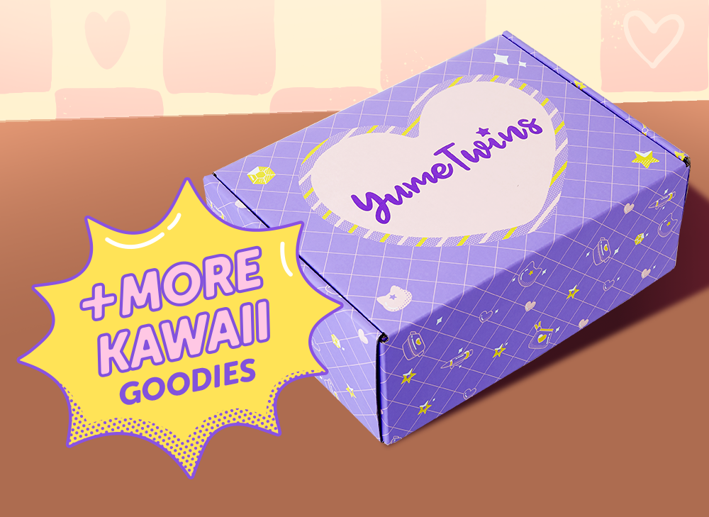 YumeTwins featuring a sign for more kawaii goodies 