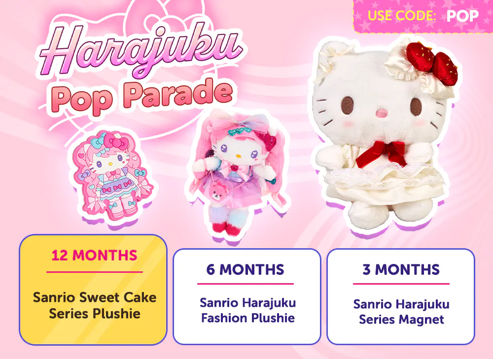 Sign up to YumeTwins with code POP for FREE Japan-exclusive Sanrio goodies by 5/15!