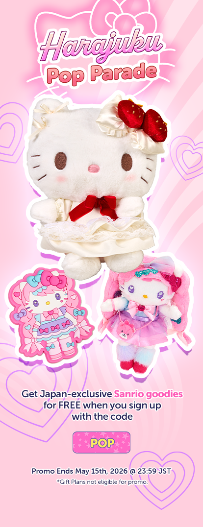 Sign up to YumeTwins with code POP for FREE Japan-exclusive Sanrio goodies!