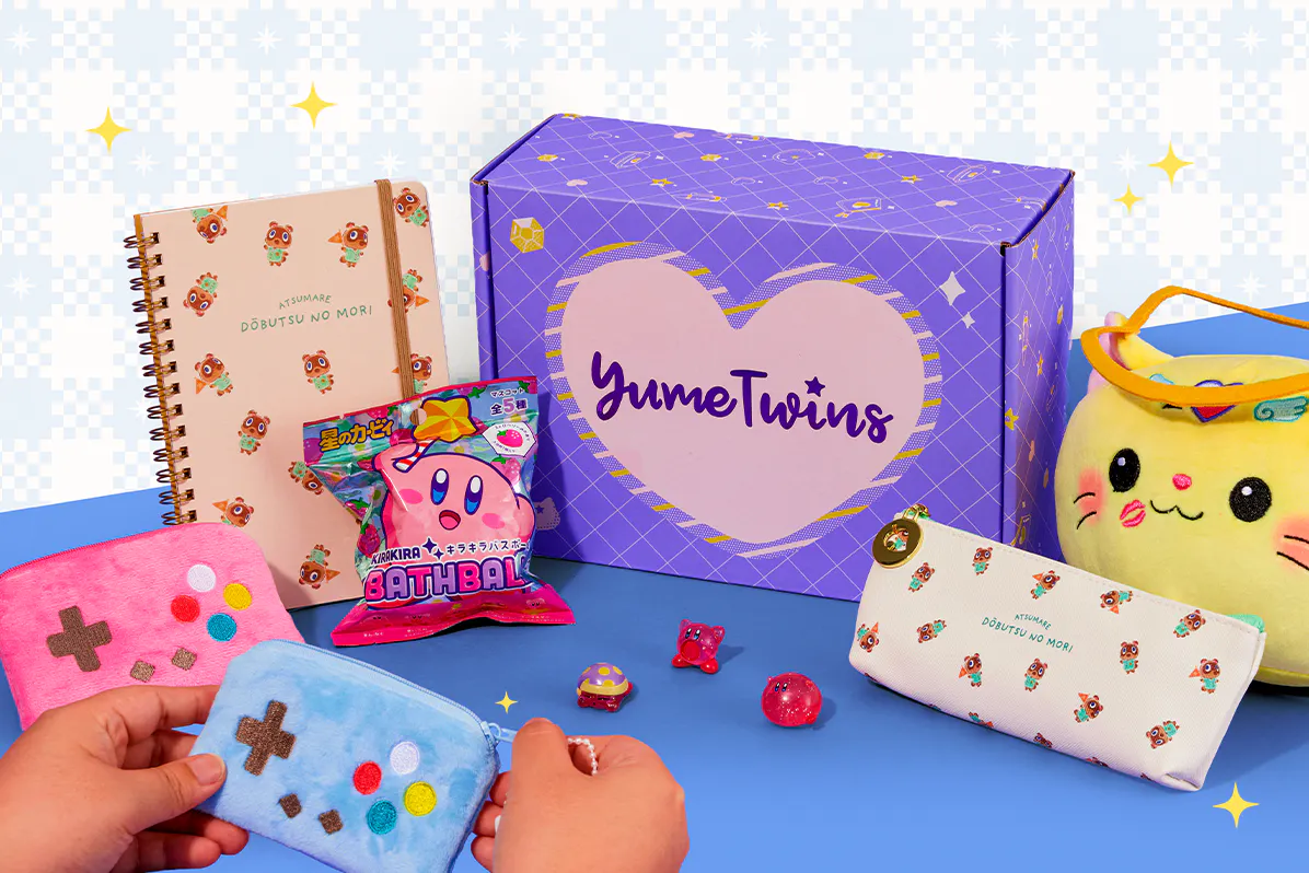 YumeTwins June 2026 box with Animal Crossing and Video Game items