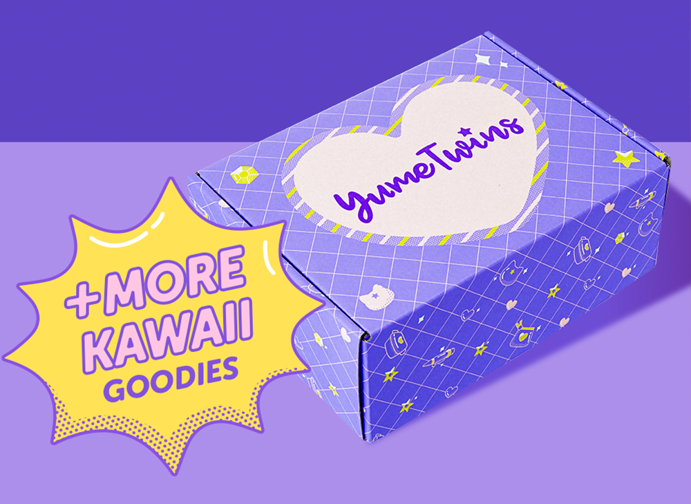 YumeTwins featuring a sign for more kawaii goodies