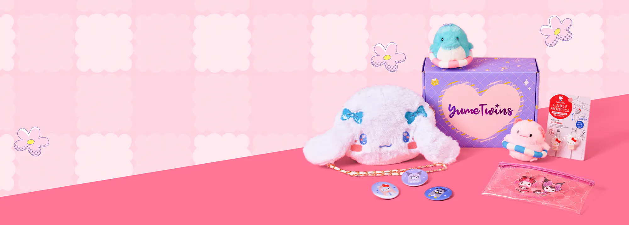 Sign up by July 15th for your Kawaii Pop Adventure box straight from Japan, featuring exclusive Sanrio goodies!