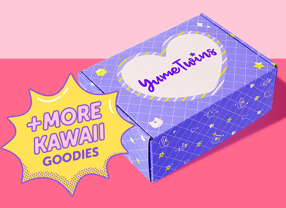 YumeTwins featuring a sign for more kawaii goodies