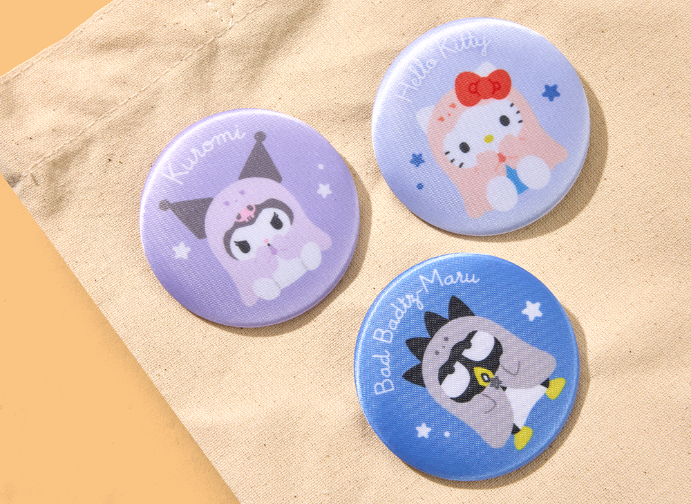 Sanrio Ghost Tin Badge
