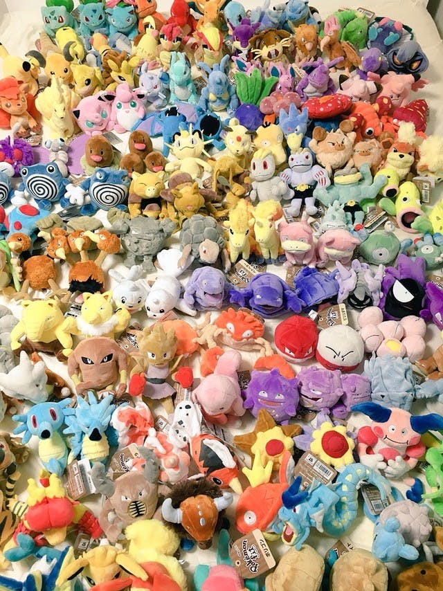 all plushies