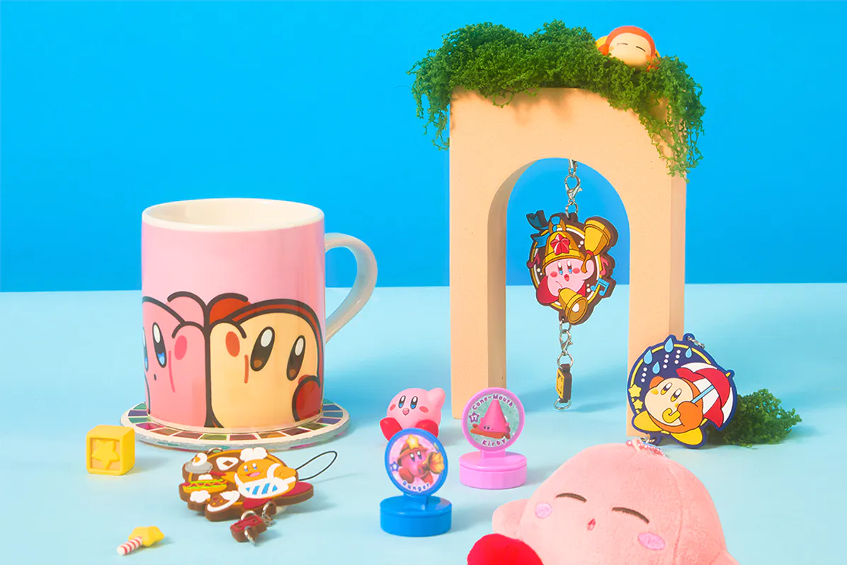 Sign up by September 15th for your Pink Hero Dreamland Adventure box straight from Japan, featuring exclusive Kirby goodies!