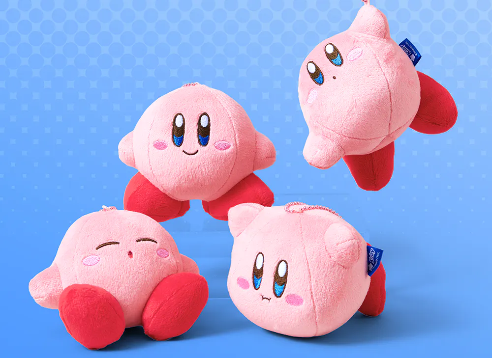 Kirby Mini Plushie from the YumeTwins September Pink Hero Dreamland Adventure box