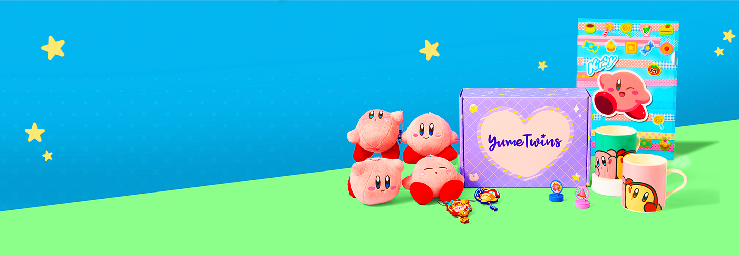 Sign up by September 15th for your Pink Hero Dreamland Adventure box straight from Japan, featuring exclusive Kirby goodies!
