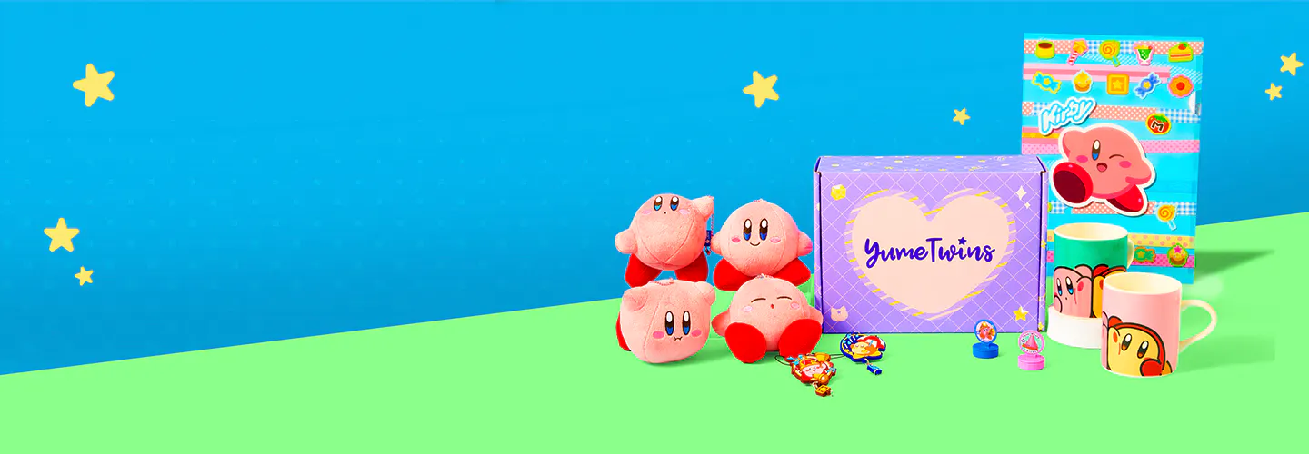 Sign up by September 15th for your Pink Hero Dreamland Adventure box straight from Japan, featuring exclusive Kirby goodies!