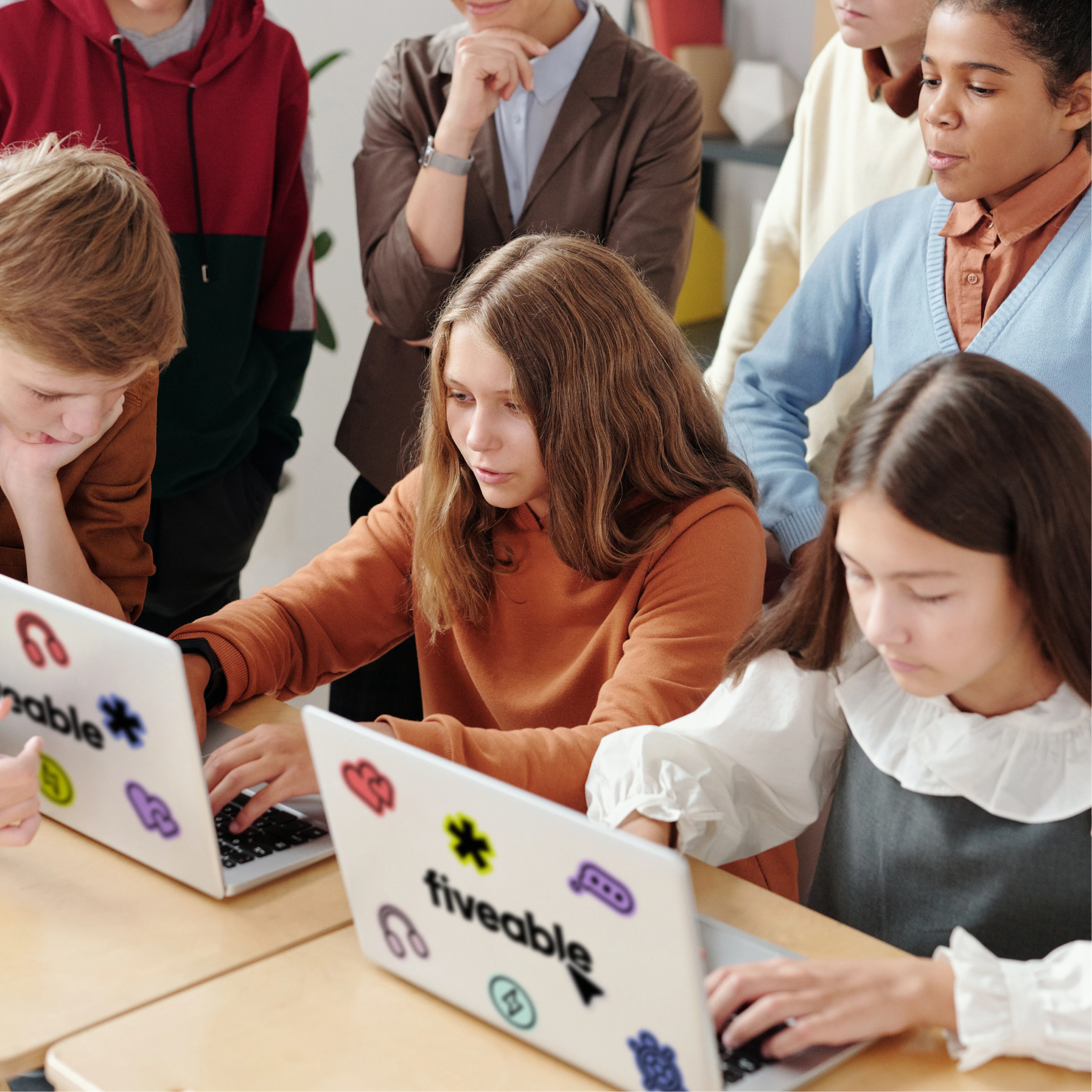 Fiveable Laptop Stickers