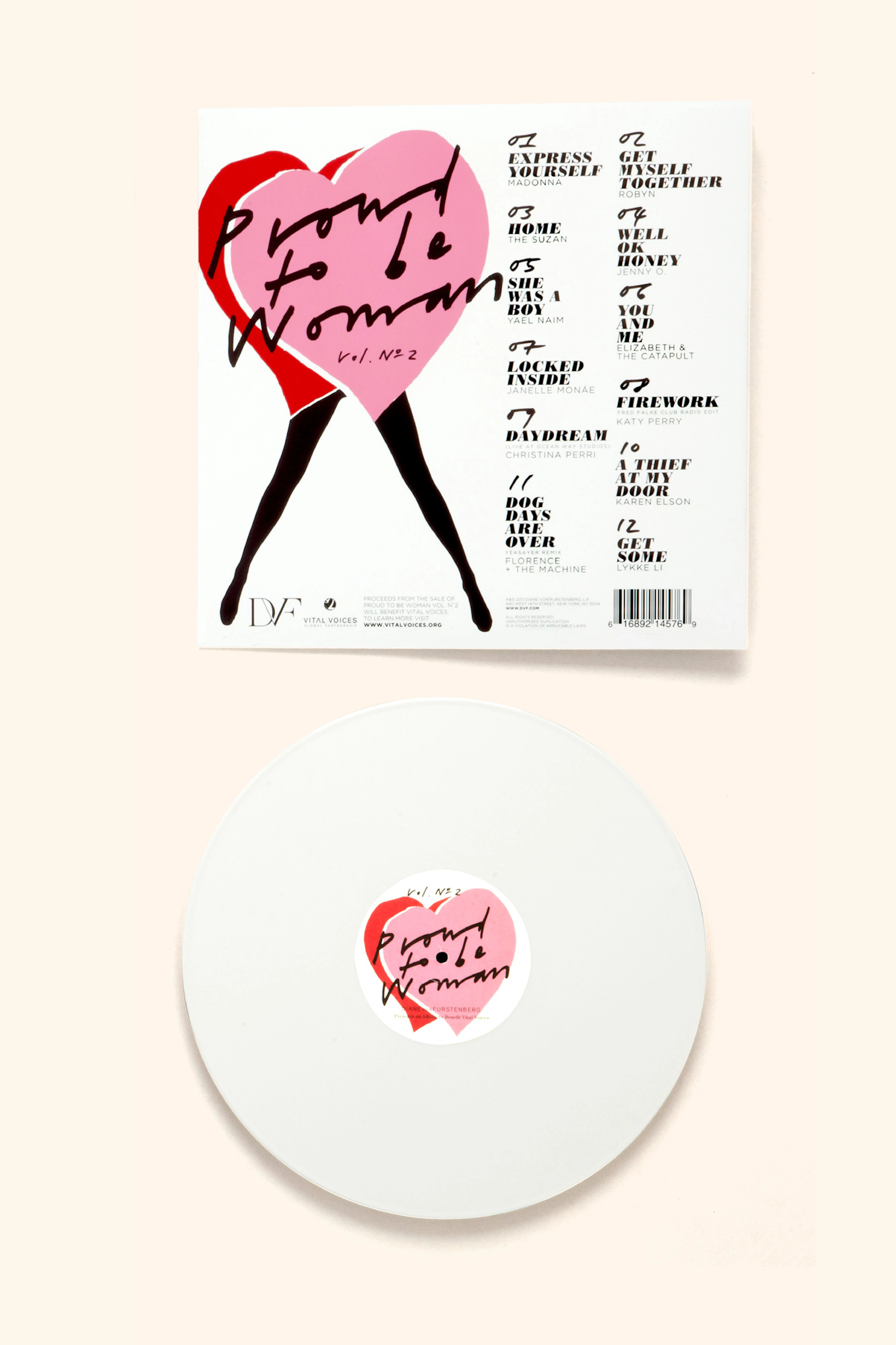Image showing the DVF record and the cover