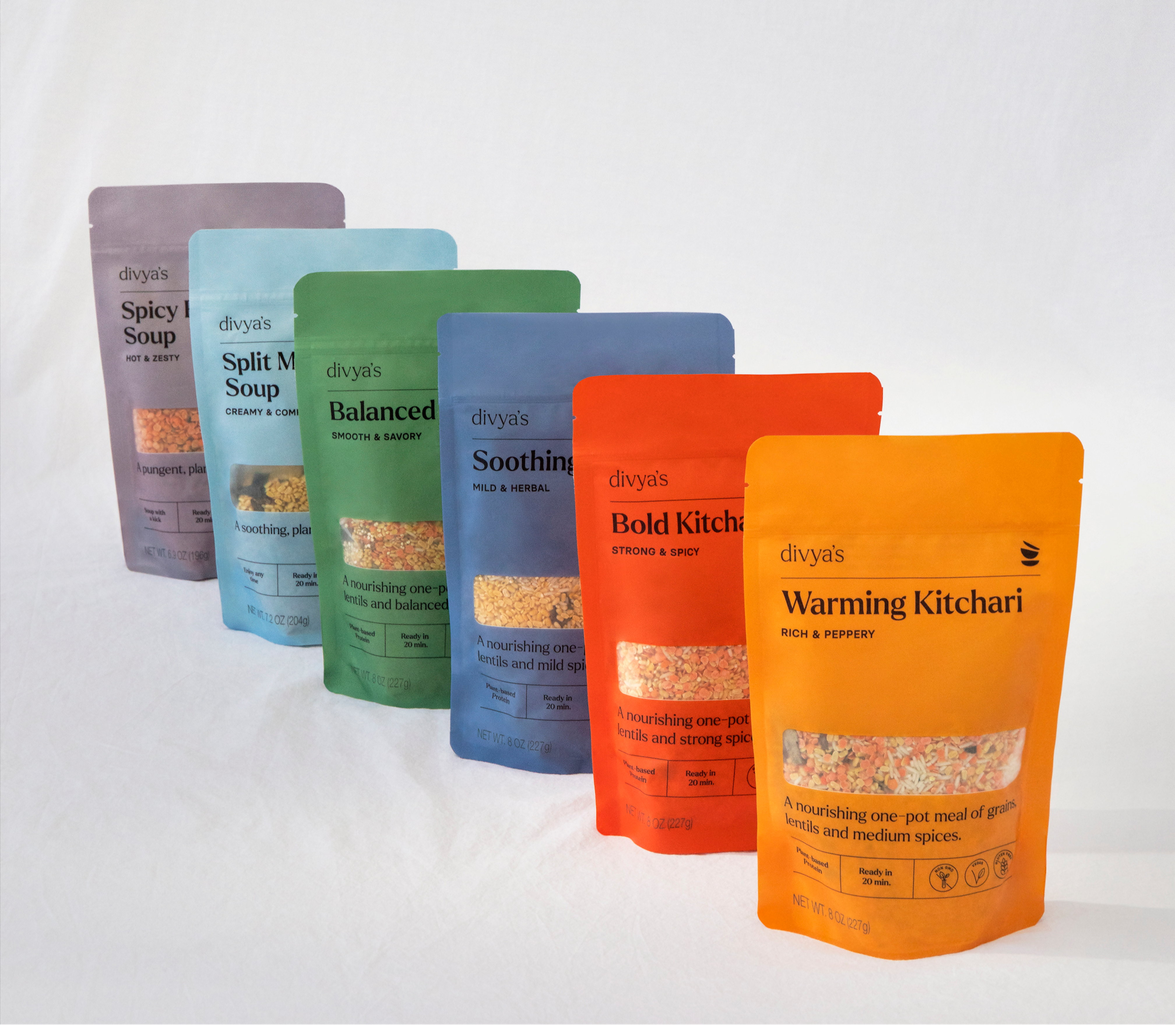 All 16oz packagings for Divya's.