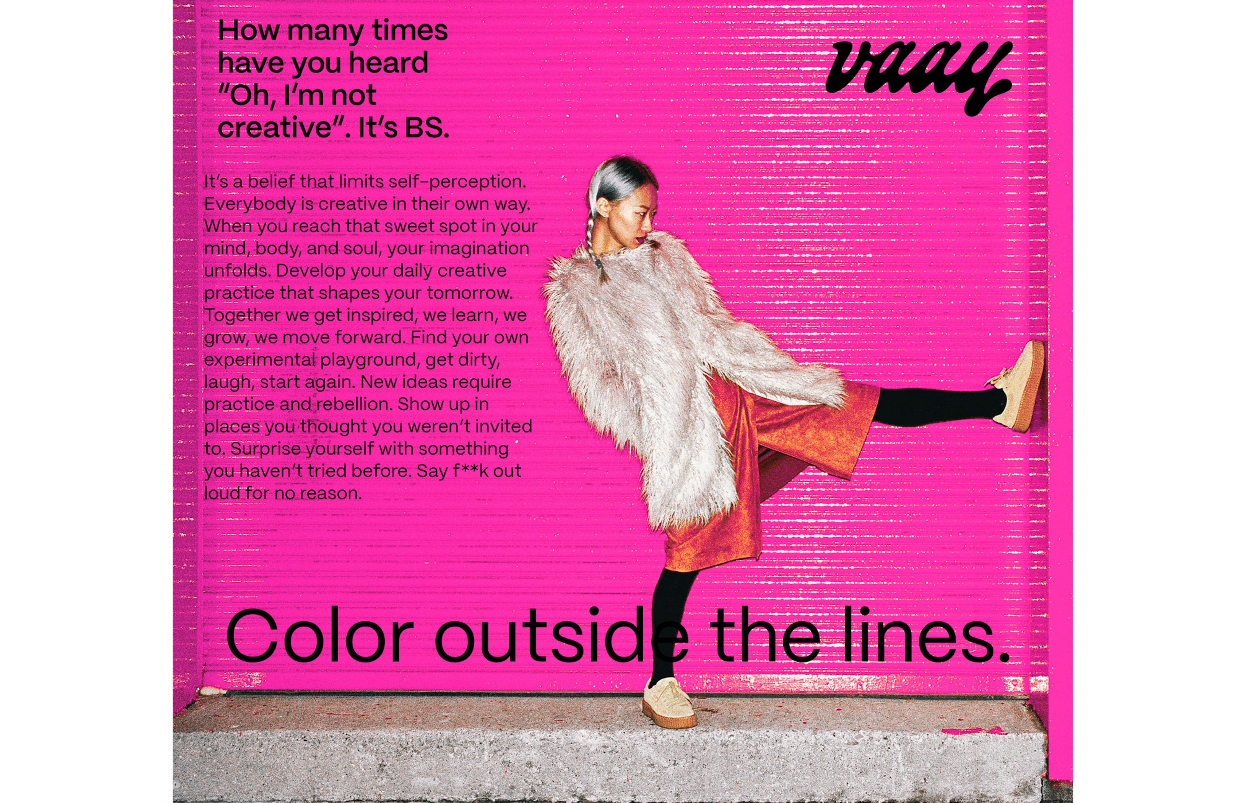 vaay manifesto white