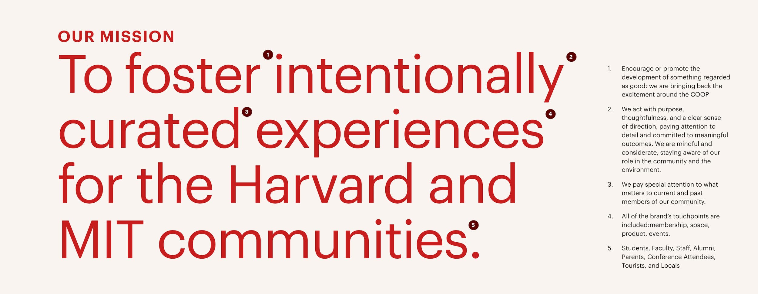 Harvard COOP brand identity overview by YummyColours