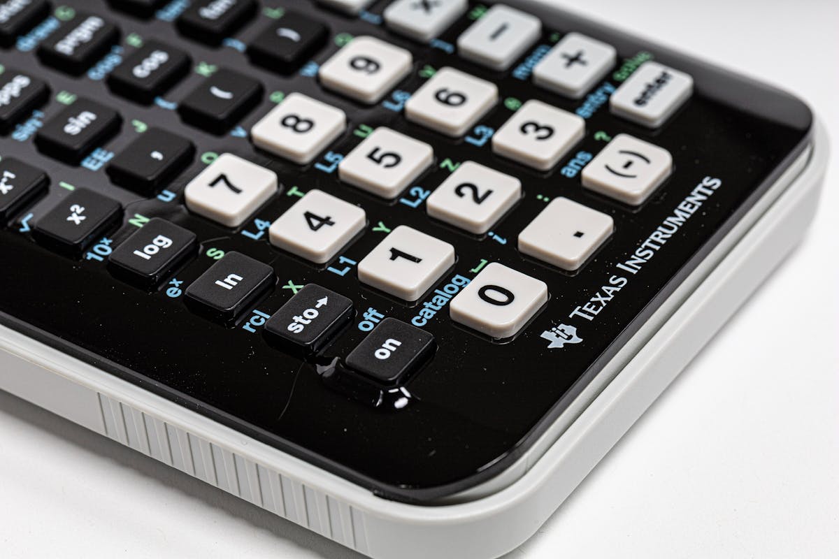 A calculator - Photo by Ray Reyes on Unsplash
