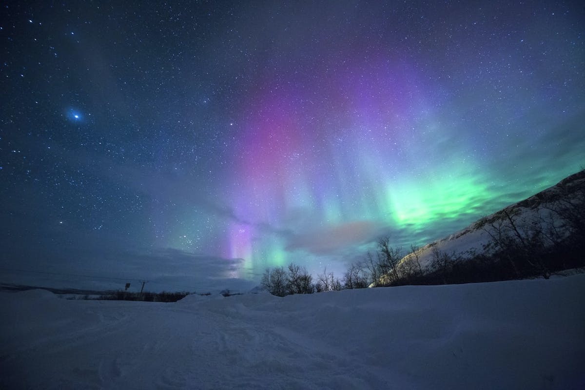 aurores boréales en Norvège