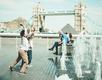 Enfants à Londres