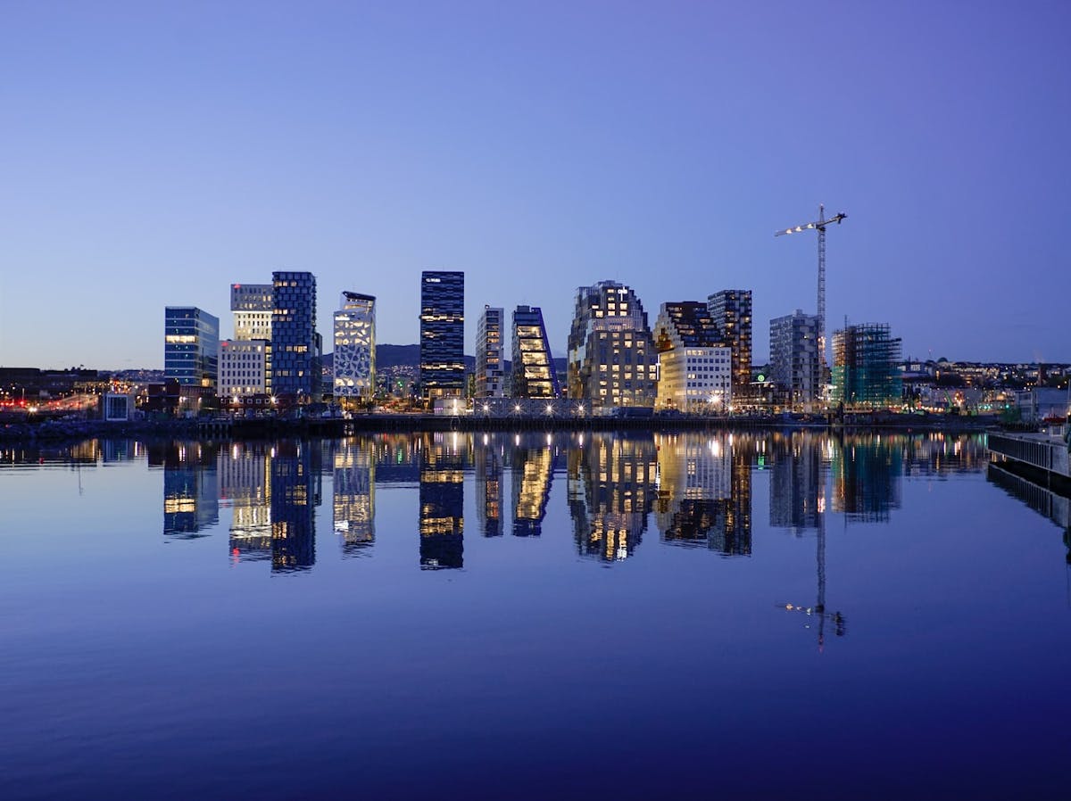 Vue sur Oslo