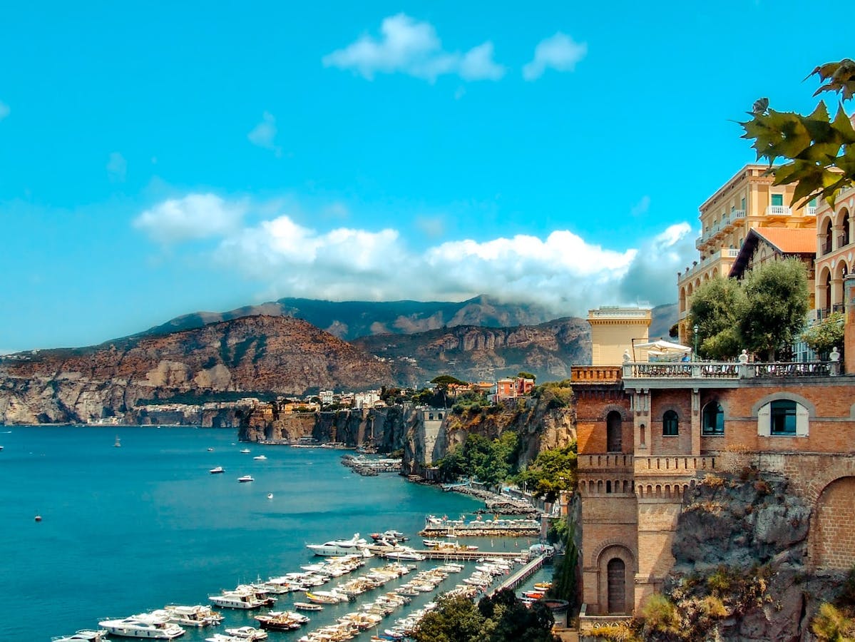 view over Capri