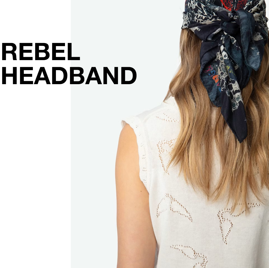 HOW TO TIE YOUR ZADIG&VOLTAIRE SCARF?