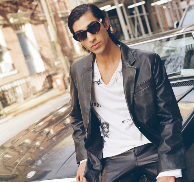 Bony Puffer Coat down jacket kaki men | Zadig&Voltaire