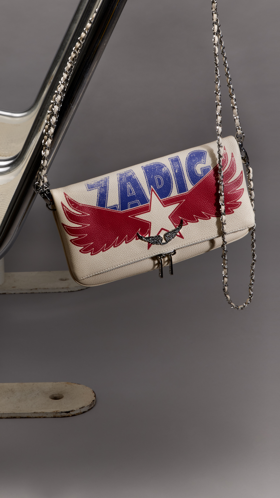 ZADIG & VOLTAIRE サチャフティ JMSS013090 GRISCHINE Zadig & Voltaire Upper Multicusto Grey – Shop The Pink Door