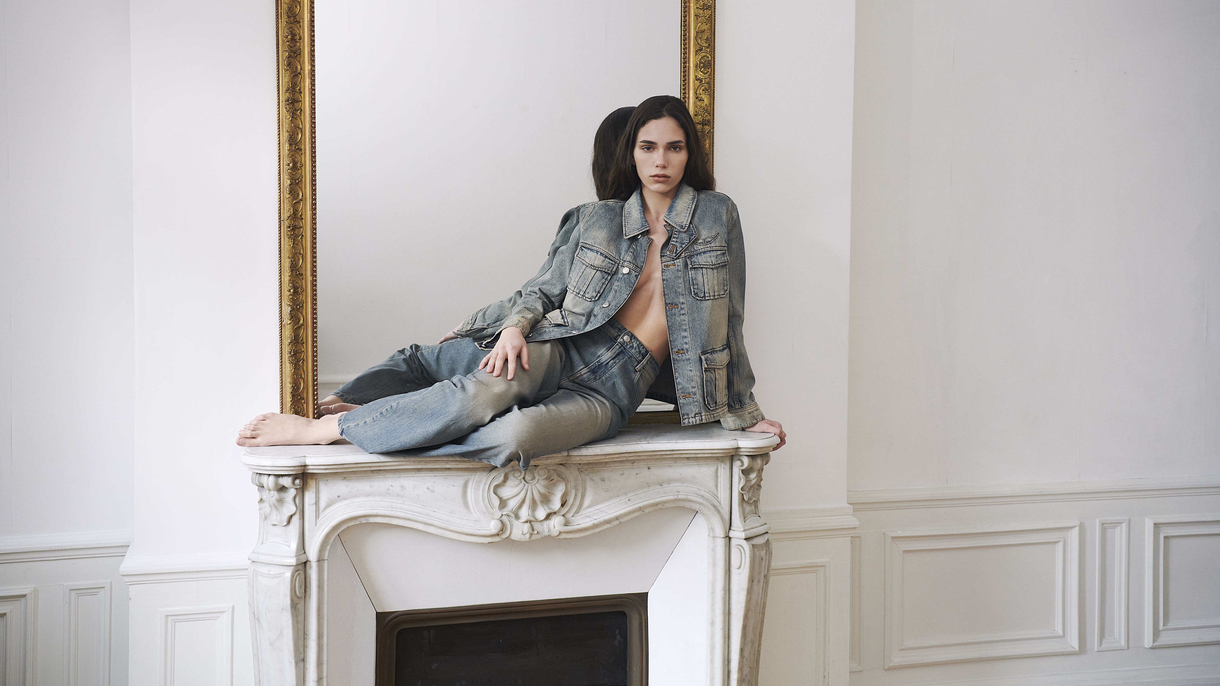ZADIG & VOLTAIRE*グリーングラデーション ショール*ウール Luxury and effortless ready to wear, accessories and leather goods
