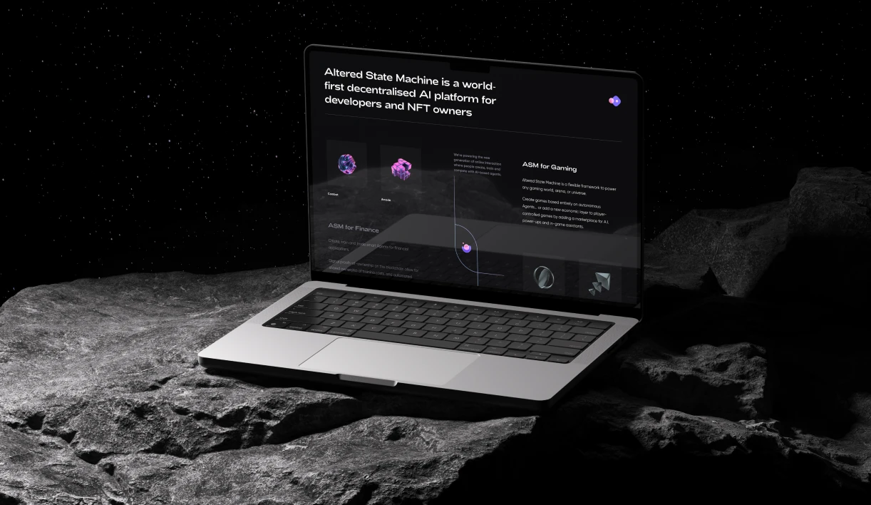 ASM: Crypto/Blockchain/NFT/AI Company | Branding, Logo Design, Web Design &  Development Services | Zajno Digital Studio