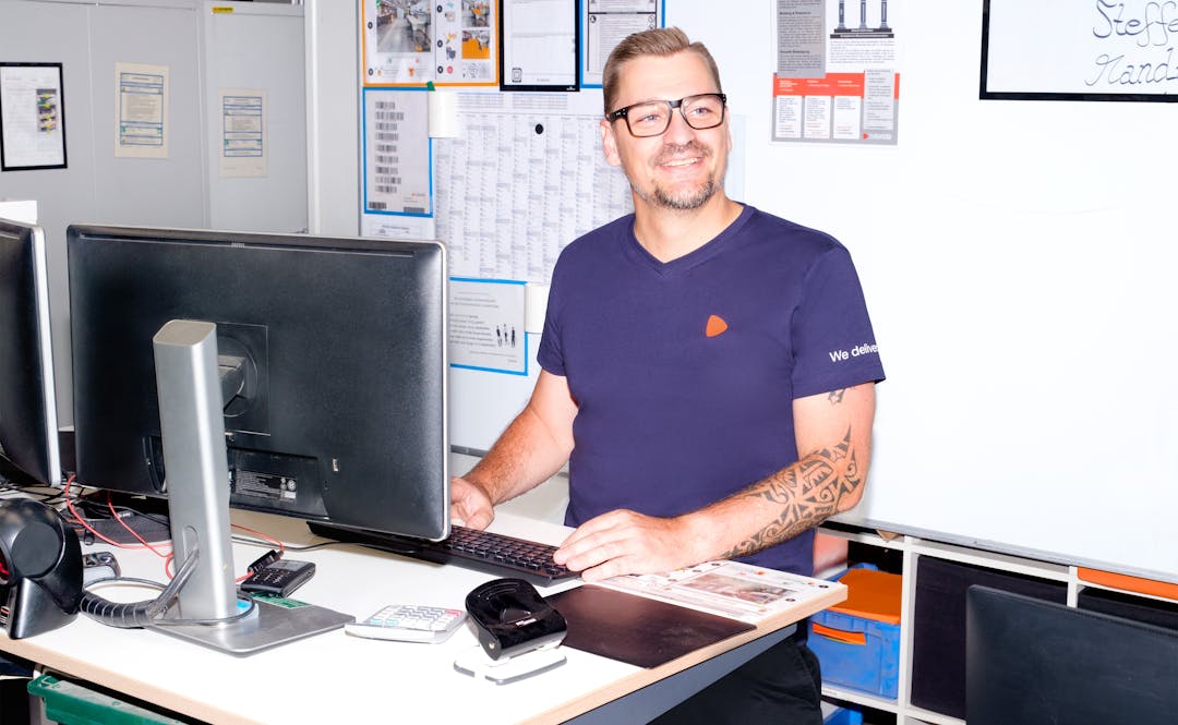 A department lead at Zalando Logistics