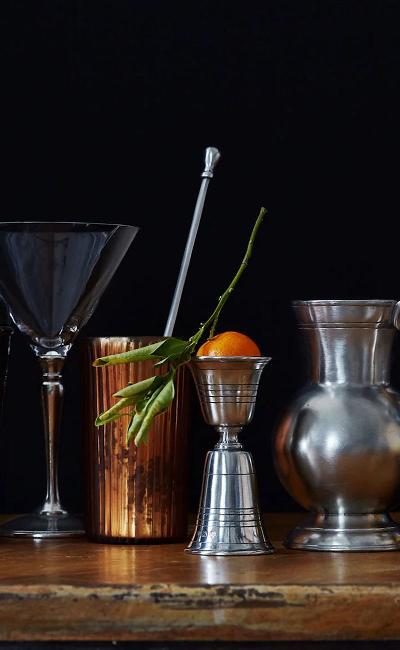 Match Pewter barware collection