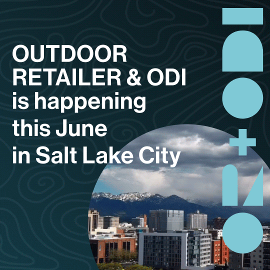 Outdoor retailer happy hour event