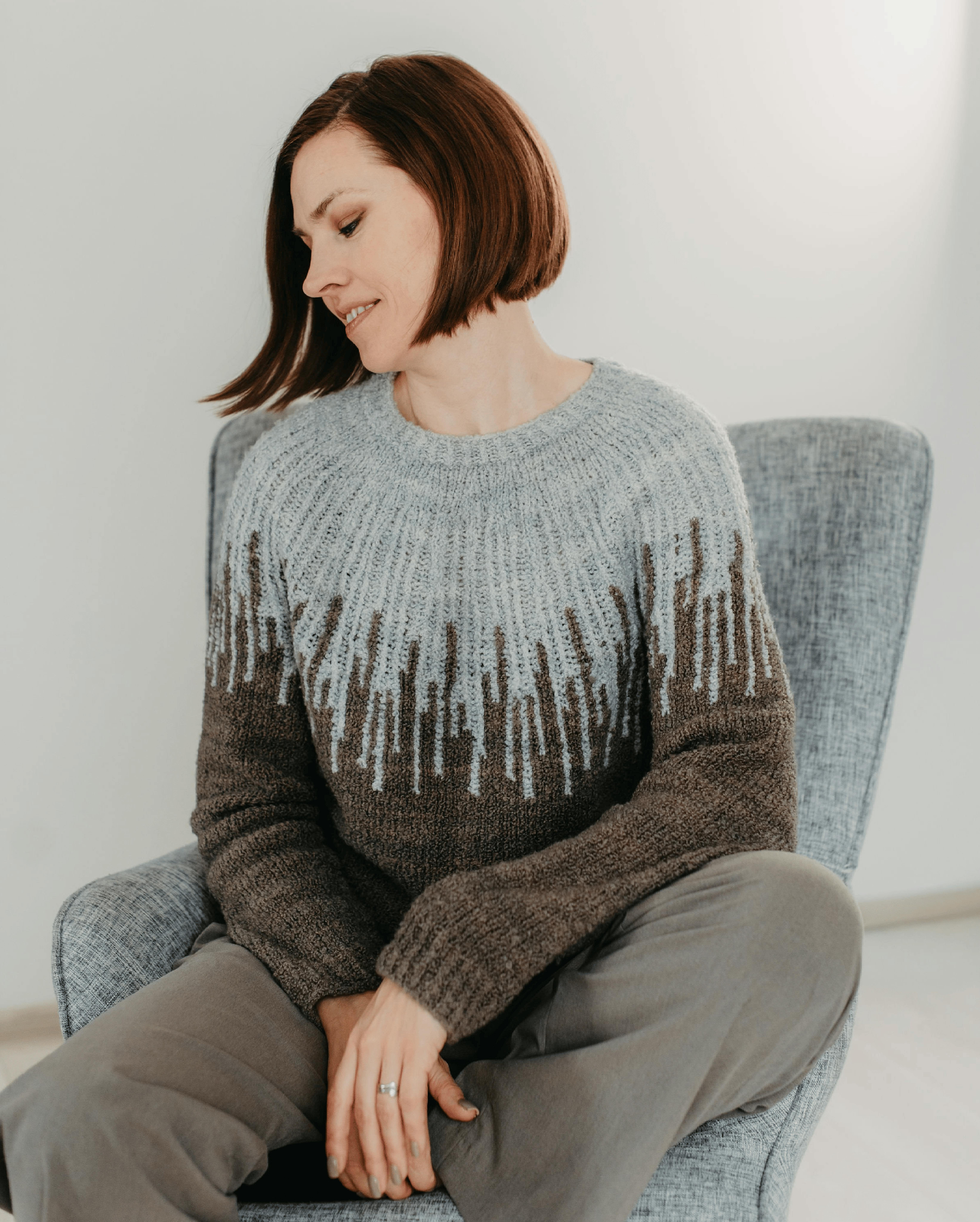 Discover an exciting way to use Boucle yarn