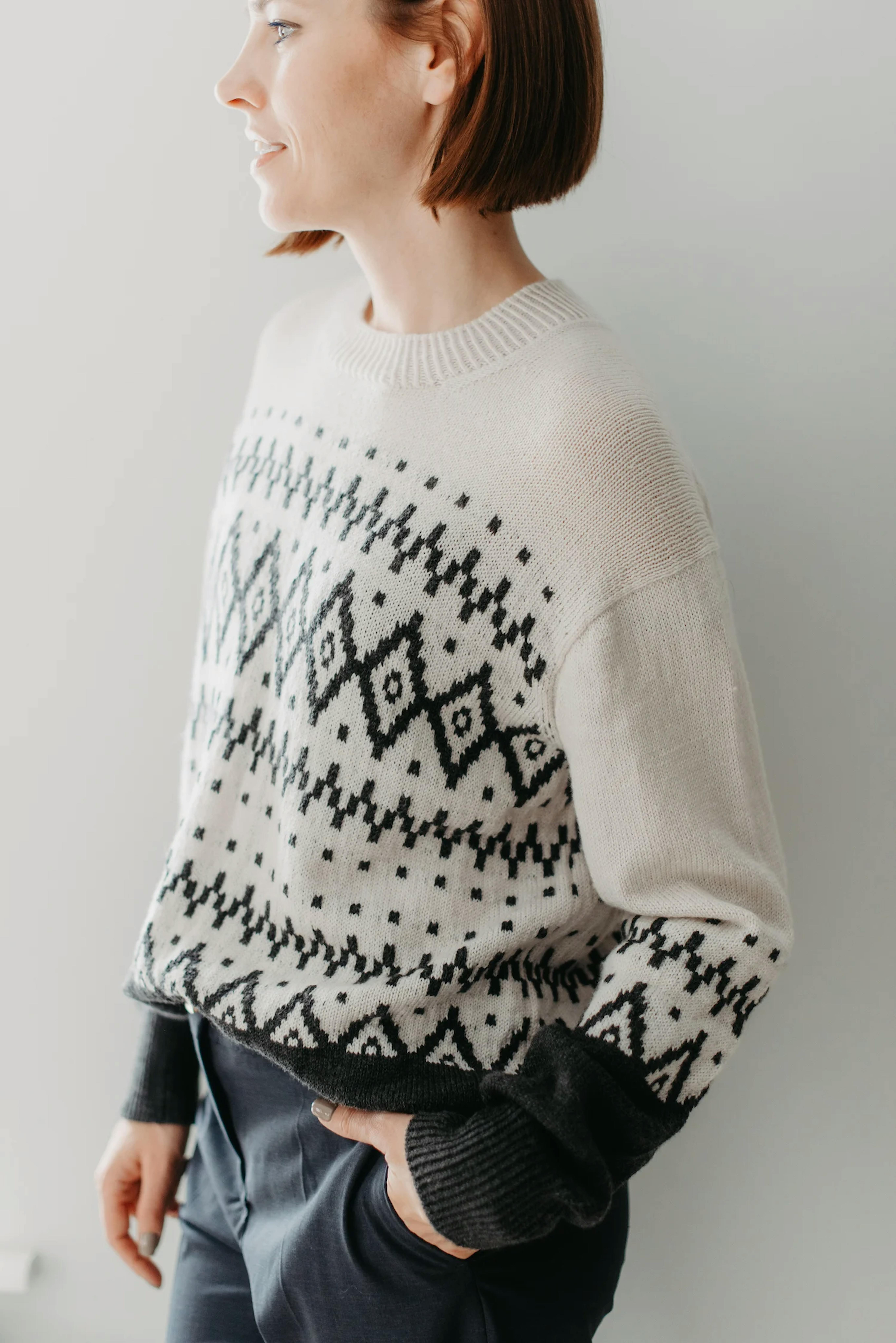 😎 Effortlessly Cool, Totally Knitworthy—Meet the Echo Pullover! 😎