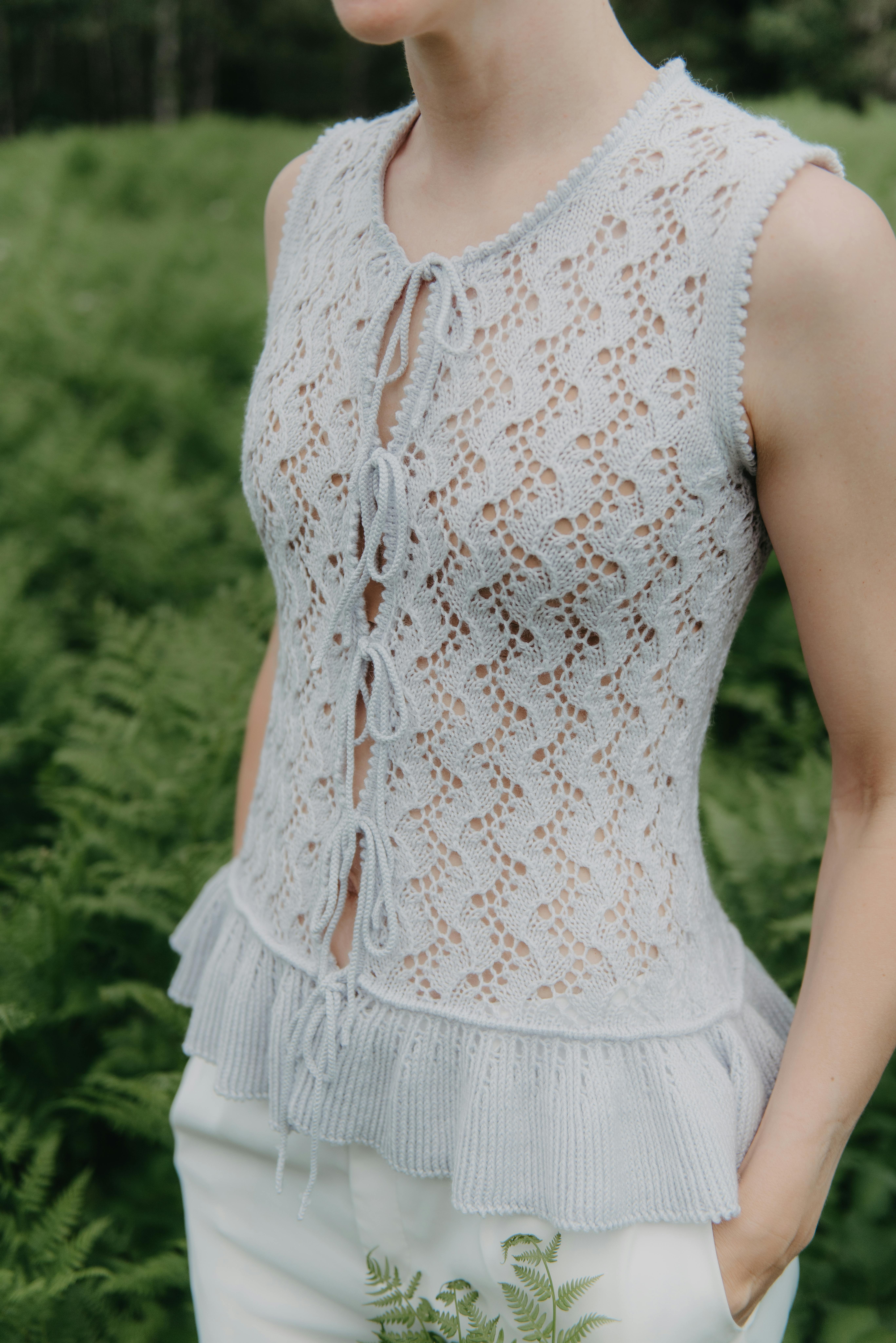 The ruffle took 3x longer than the rest of the top. Was it worth it?