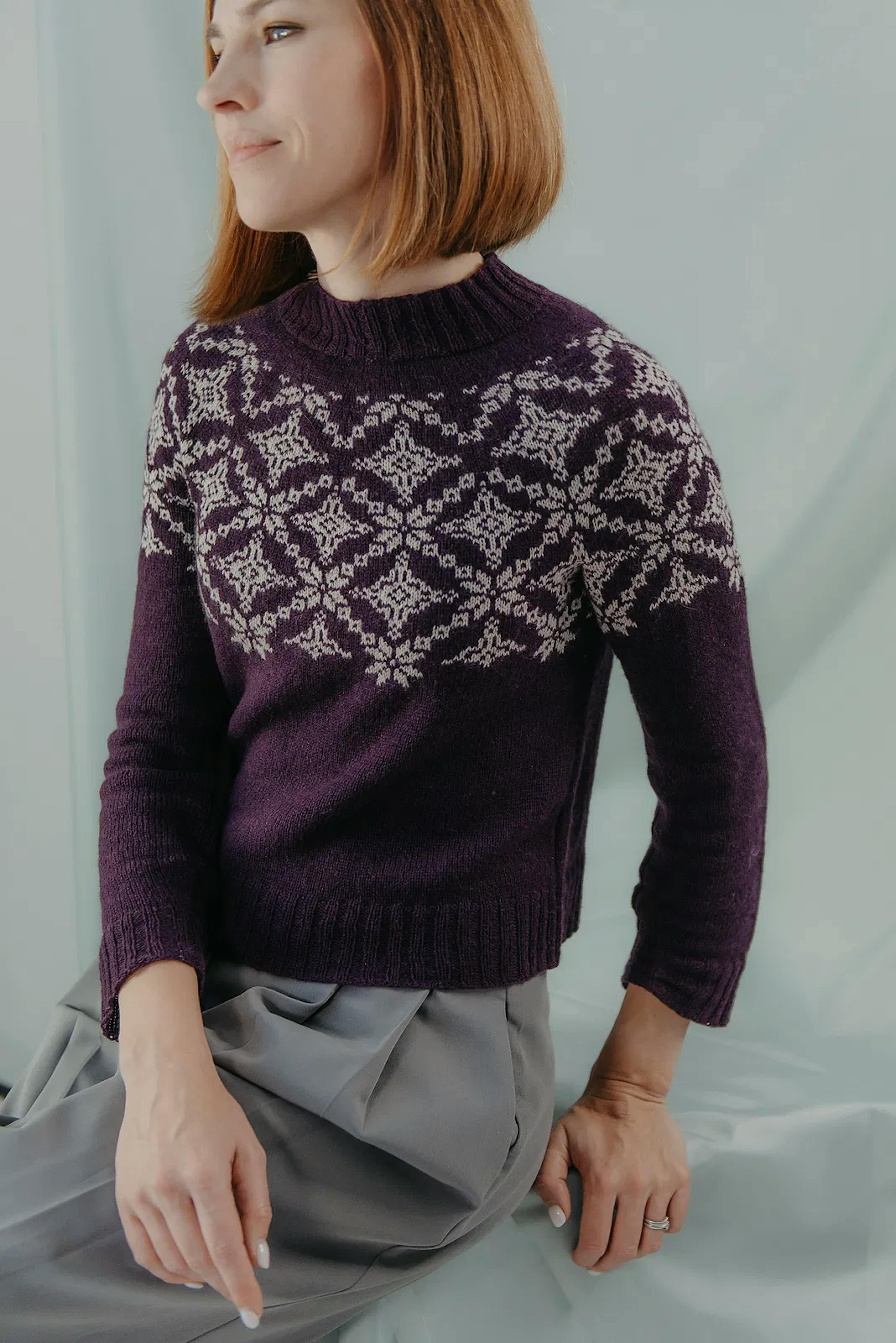 Another mitten inspired colourwork sweater 🤩