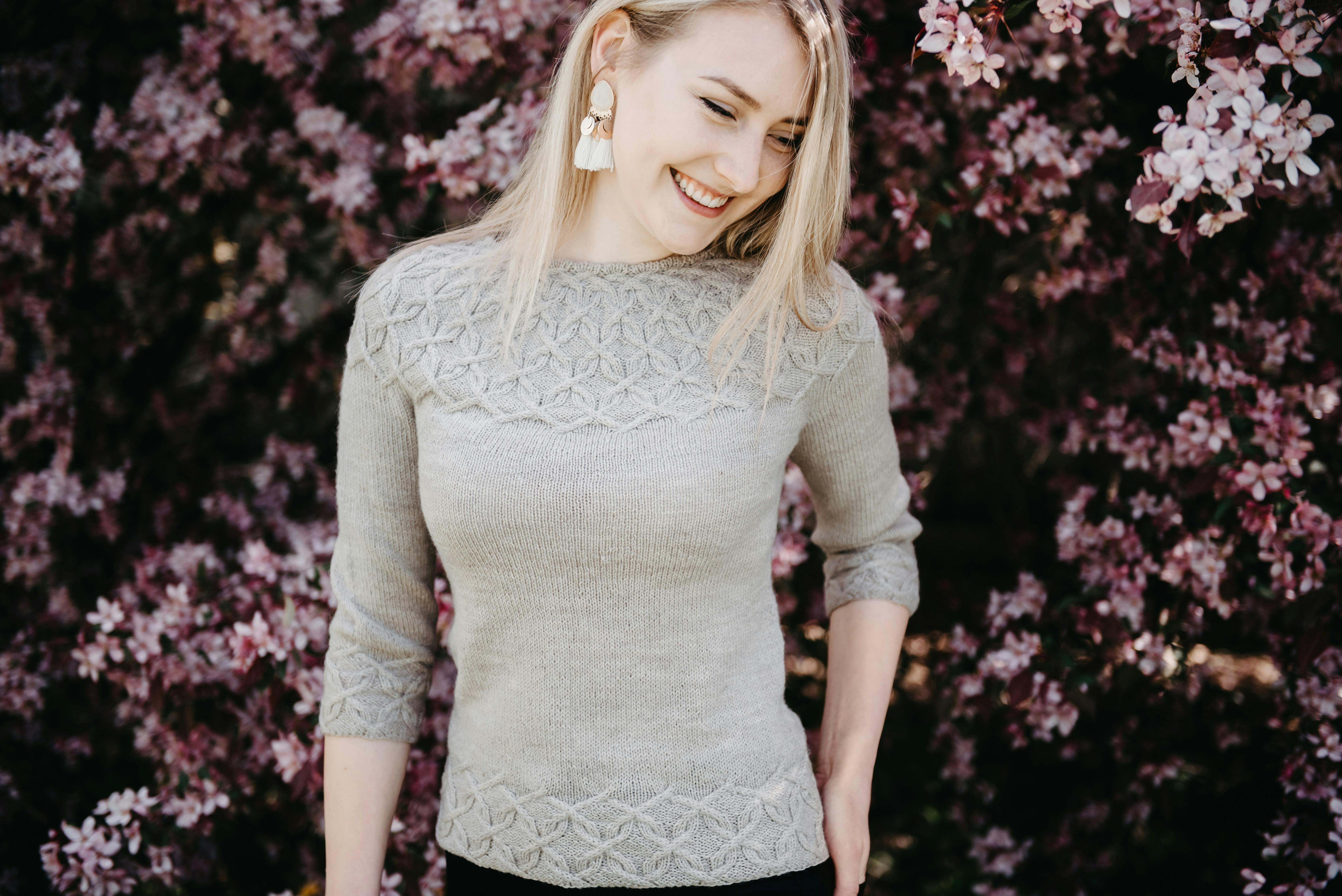 Not A Boring Sweater Pattern by Zaneteknits