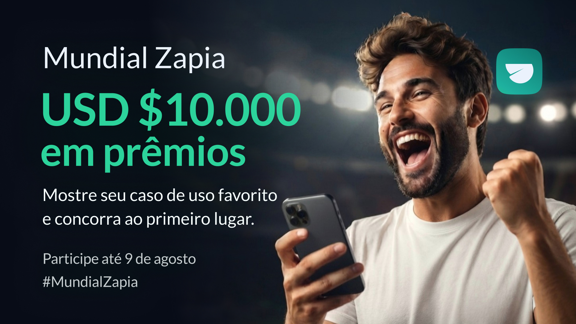 Blog - Mundial Zapia: mostre seu melhor caso de uso e concorra a até USD $10.000 em prêmios