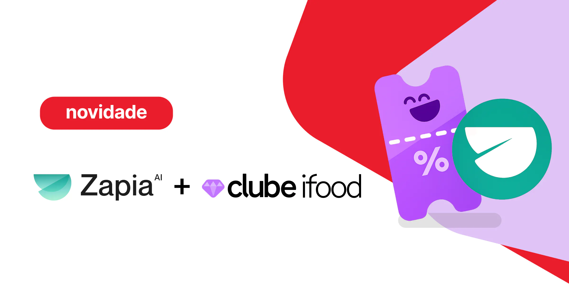 Blog - Clube iFood e Zapia: uma IA pessoal grátis para quem é assinante