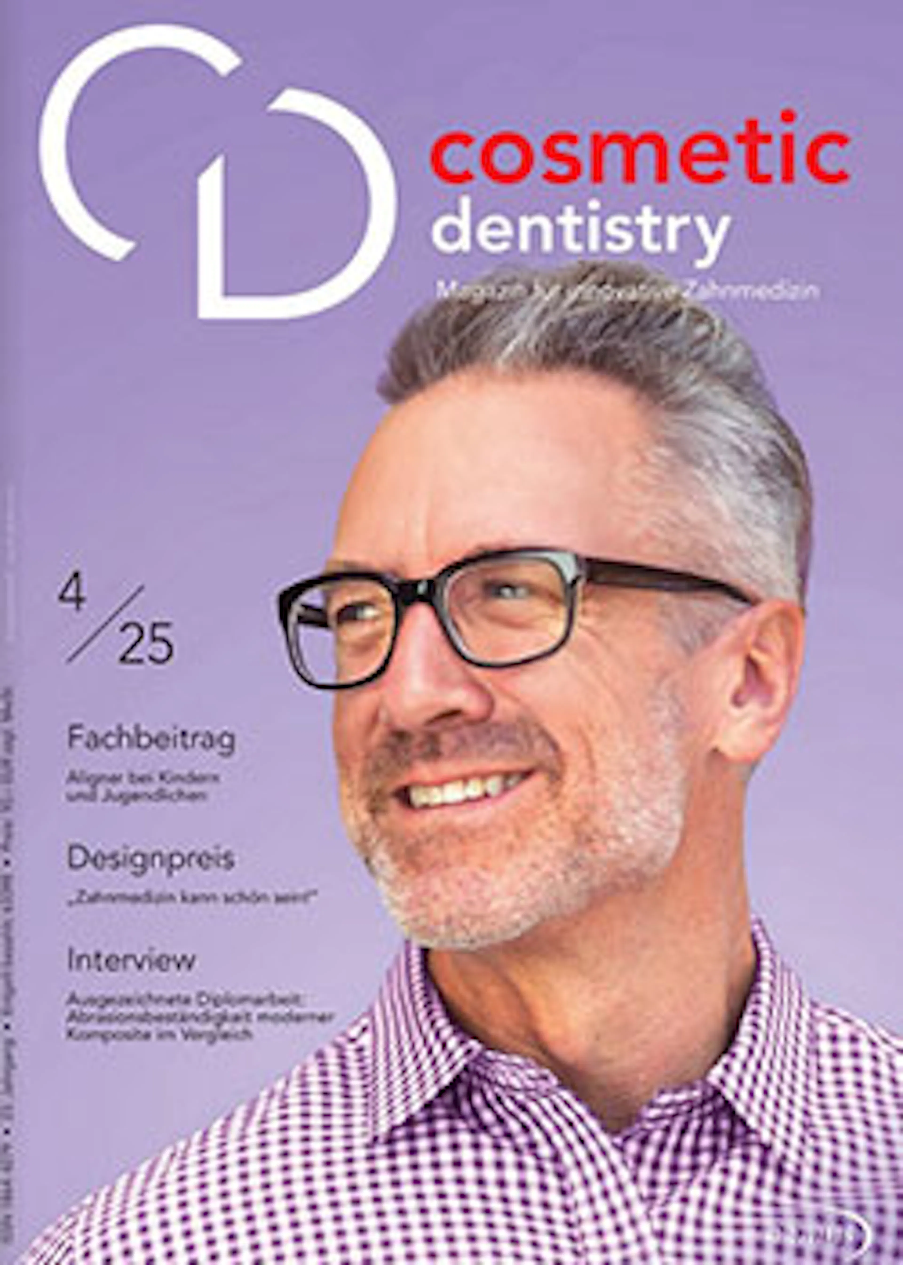Cover Cosmetic Dentistry Best of mit Fachbeitrag Dr. Felix Zaritzki und Dr. Fabian Meinke