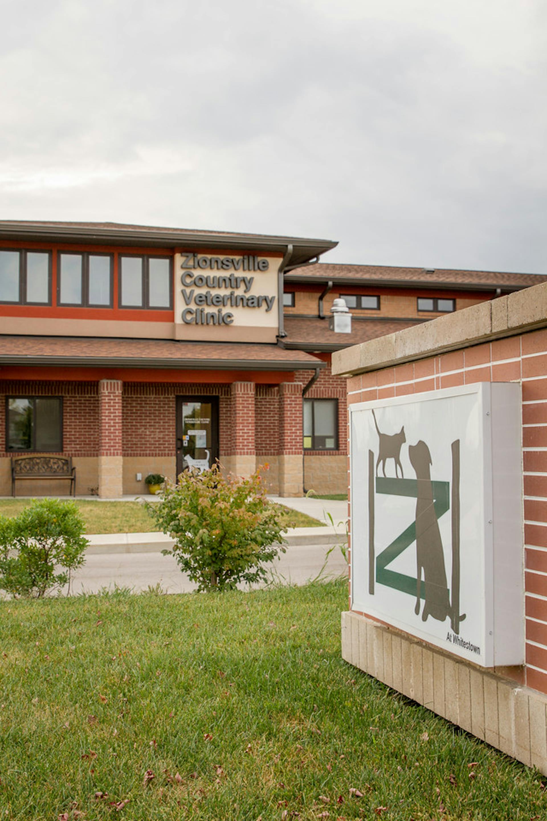 Clinic outside entrance