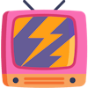 Ilustração de TV