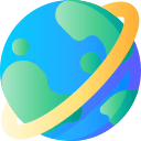 Ícone planeta terra