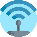 Ícone sinal Wi-Fi