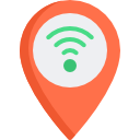 Ícone sinal de W-Fi