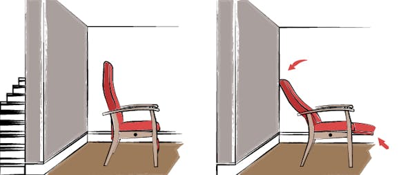 Fauteuil de relaxation espace