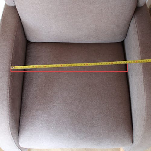 Fauteuil salon plus large