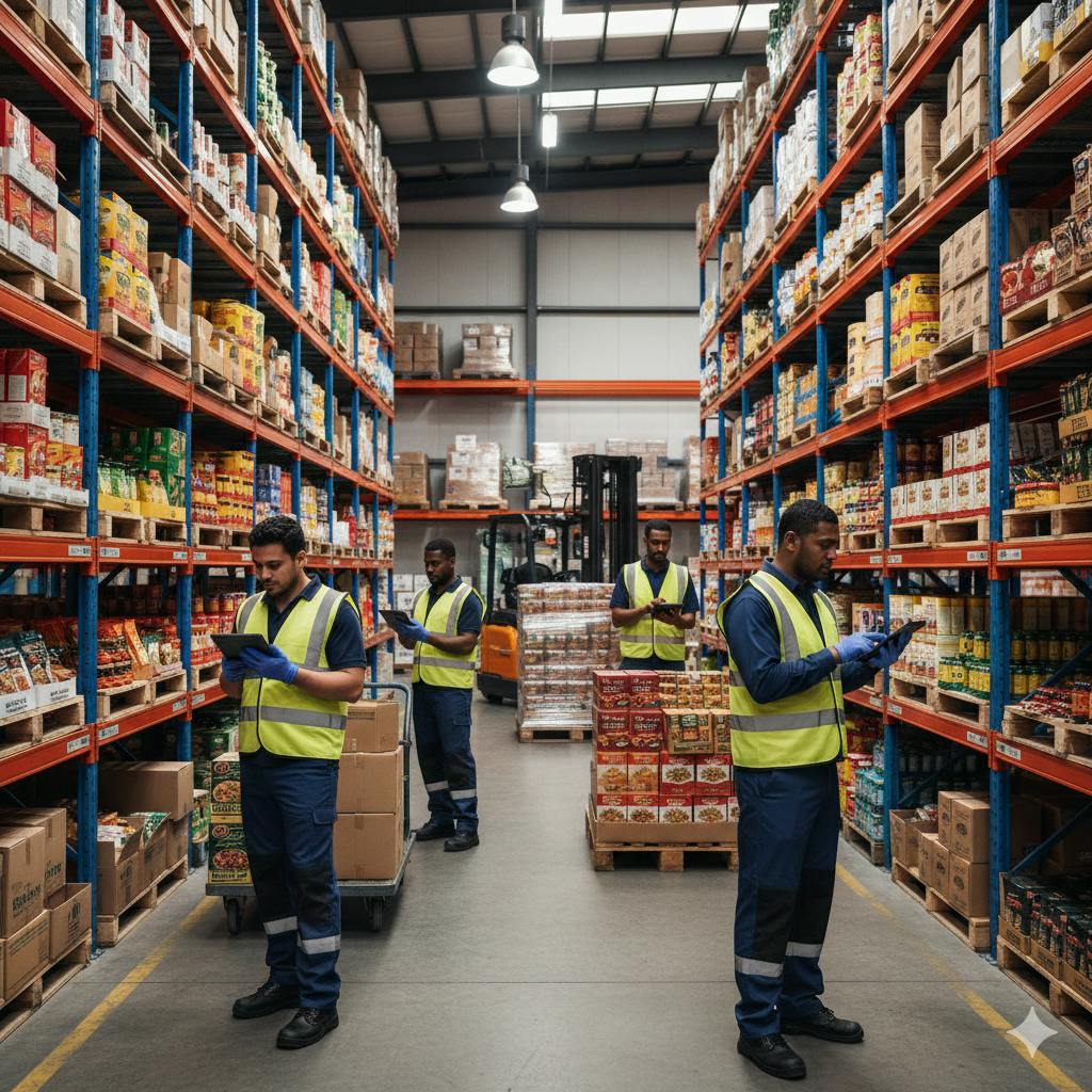 UK ethnic food importer using digital ERP and payment system