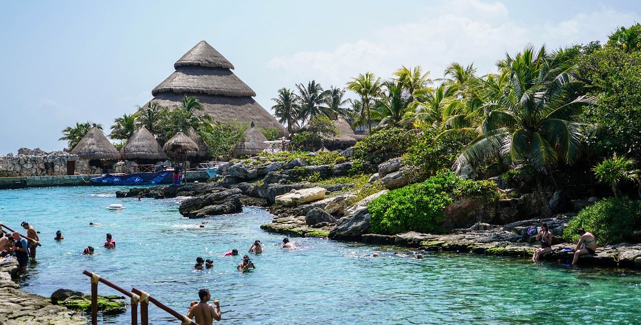 Xcaret in Cancun, Mexico