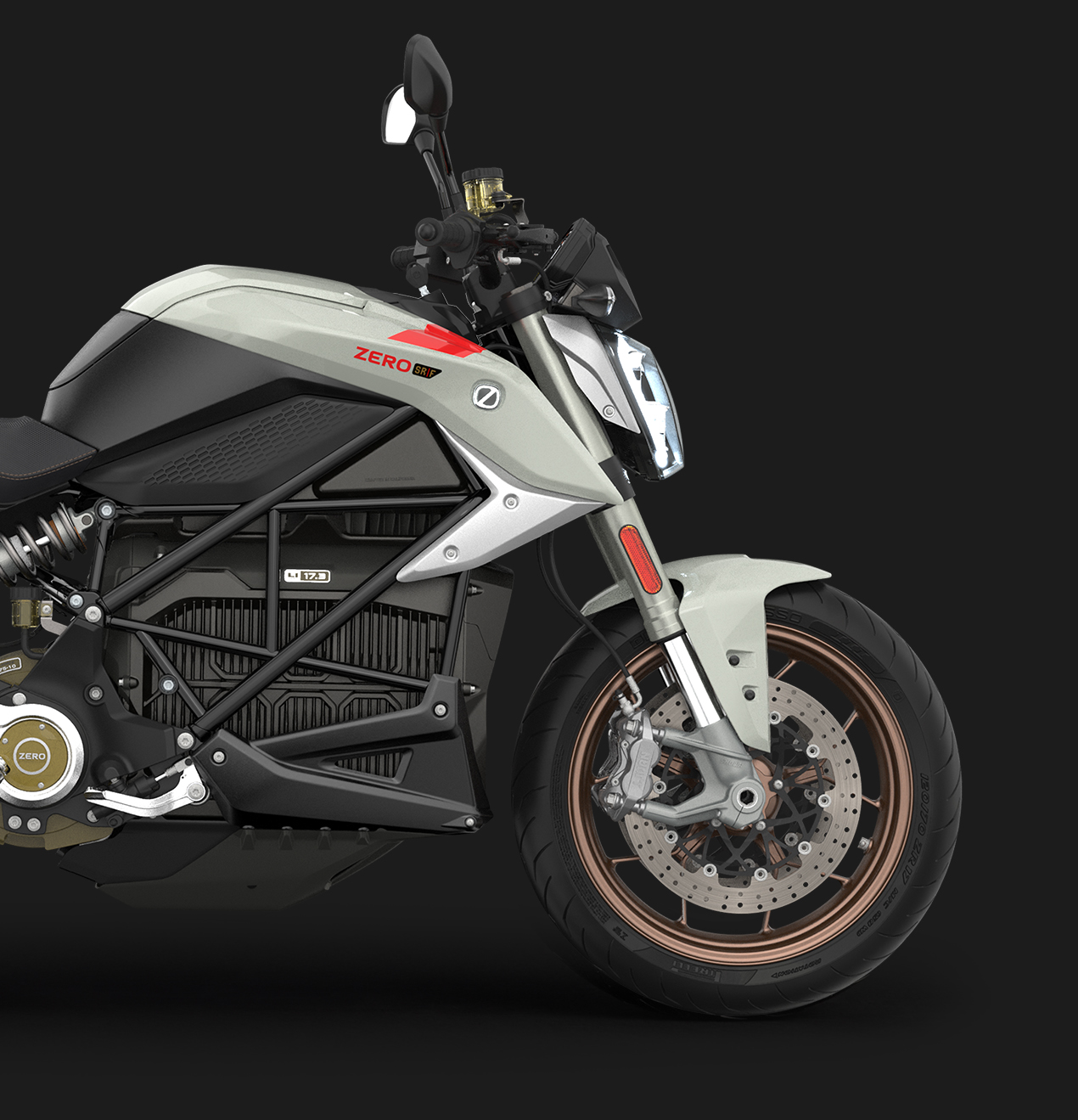 Black Rear Sets | Zero Motorcycles