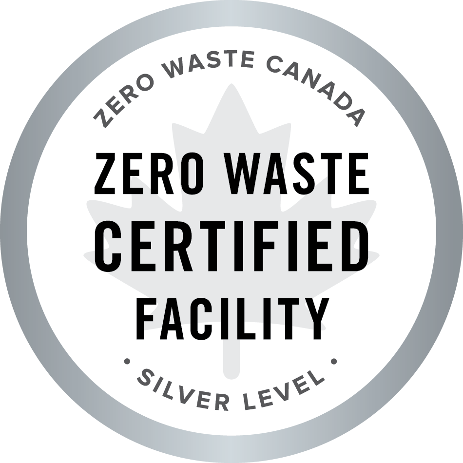 Zero Waste Canada Certified Facility Silver Badge